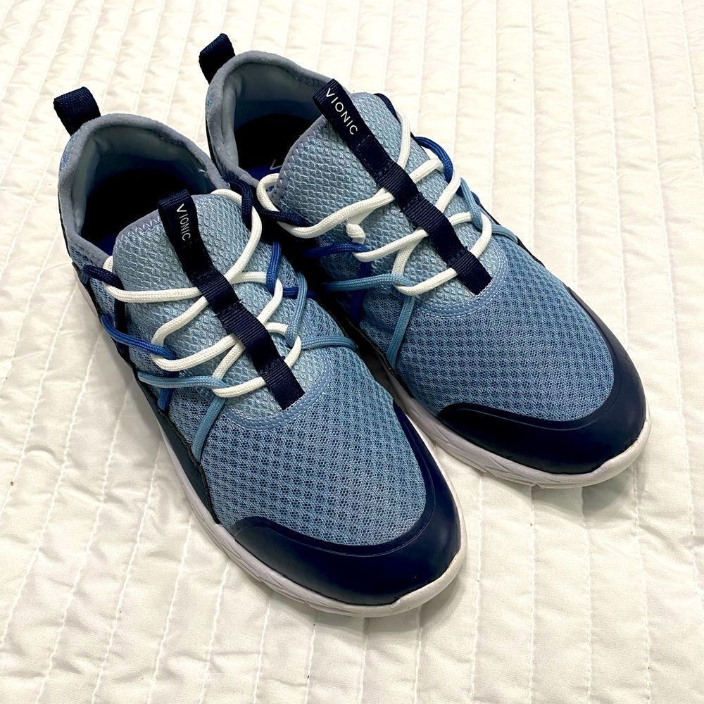 Vionic Zeliya Blue Women Sneakers Size 9.5